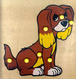 Разборная картинка "Собачка"