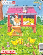 Разборная картинка. Забавные животные. Larsen