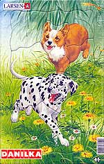 Разборная картинка. Собачки. Larsen
